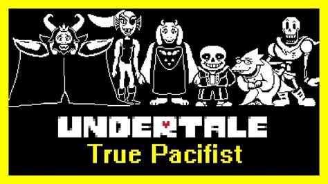 Undertale True Pacifist Ending - YouTube