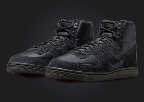 Get Rugged And Ready With The Nike Terminator High Boot Black - Sneaker ...