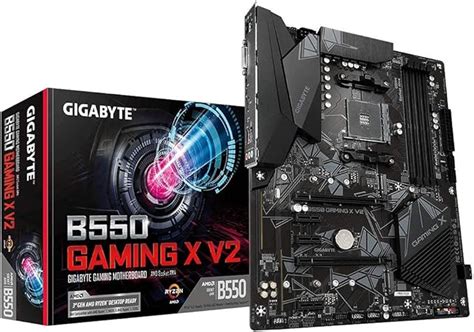 Amazon.com: Gigabyte B550 Gaming X V2 (AMD Ryzen 5000/B550/ATX/M.2/HDMI/DVI/USB 3.1 Gen 2/DDR4 ...