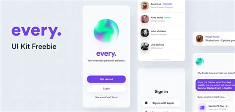 Every - Free Figma UI kit - UXCrush.com