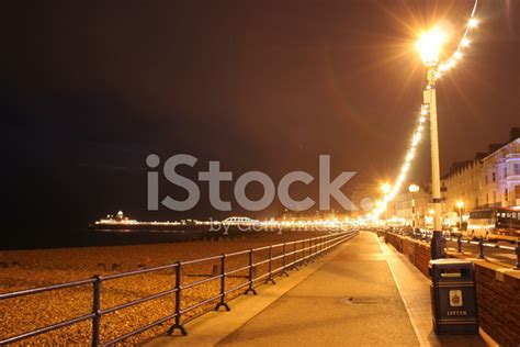 Eastbourne Pier By Night 01 Stock Photo | Royalty-Free | FreeImages