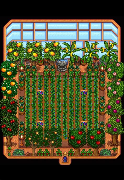 stardew valley greenhouse | Diseño de granja, Granja, Decoración de granja