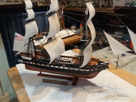 USS Constitution -- Plastic Model Sailing Ship Kit -- 1/146 Scale -- #05472 pictures by donkneuer