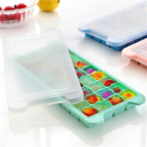 36 Grids Ice Cube Mold Square Shape Slicone Mini Ice Cubes Tray Kitchen ...