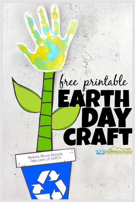 🌎 FREE Printable Earth Day Hats Craft Activity for Kids