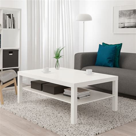 LACK coffee table, white, 461/2x303/4" - IKEA