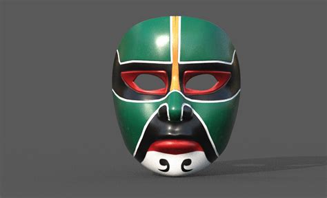 3D file 3 Ninjas Colt Mask 🎭 ・3D print design to download・Cults