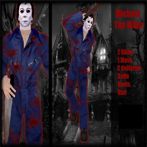 Second Life Marketplace - Male Avatar - [Michael Myers] - Halloween Avatar - Halloween Costumes ...