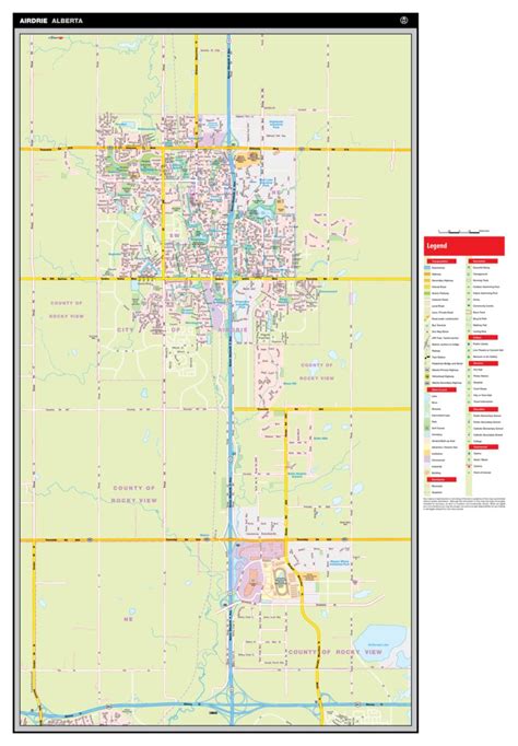 Airdrie, AB Map by Mapmobility Corp. | Avenza Maps