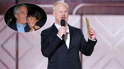 Golden Globes 2024: Host Jim Gaffigan pulls awkward Jeffrey Epstein ...