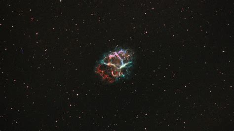 Download wallpaper 2048x1152 crab nebula, nebula, stars, space, galaxy ultrawide monitor hd ...