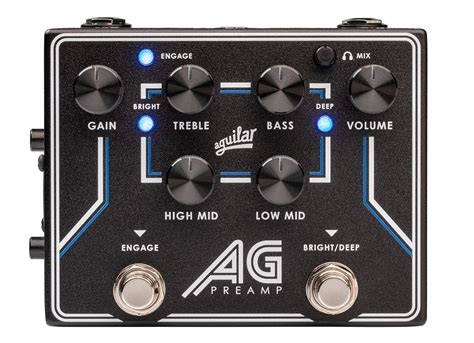 Aguilar Unveils the AG Analog Bass Preamp and DI - Bass Magazine