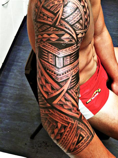 20 Beautiful Tribal Sleeve Tattoos | Only Tribal