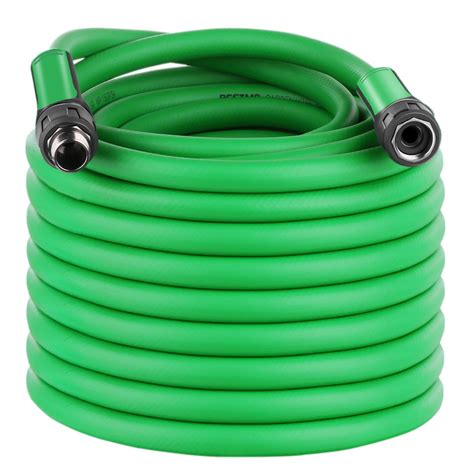 RESTMO 100ft Garden Hose, 5/8” Hybrid Water Hose with Swivel Grip ...