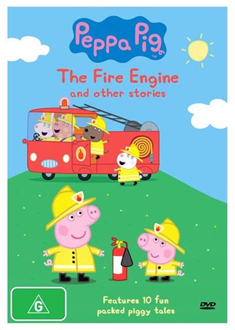 Peppa Pig - Fire Engine and Other Stories Animated, DVD | Sanity