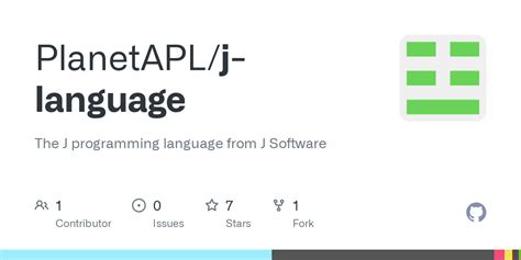 GitHub - PlanetAPL/j-language: The J programming language from J Software