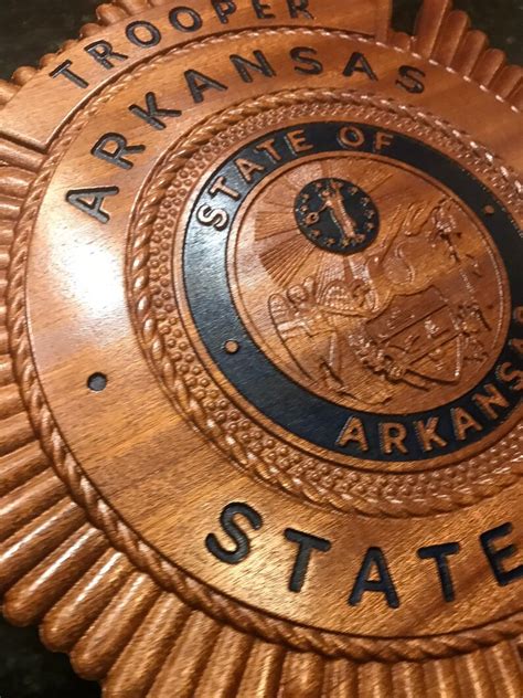 Arkansas State Police Trooper's Badge | Etsy