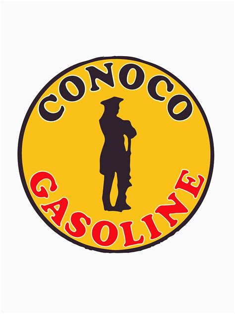 "Conoco Gasoline" T-shirt for Sale by tfmotorworks | Redbubble | gas t ...