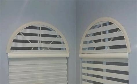 Zebra Blinds Arches Window Treatments - Naples Blinds Factory