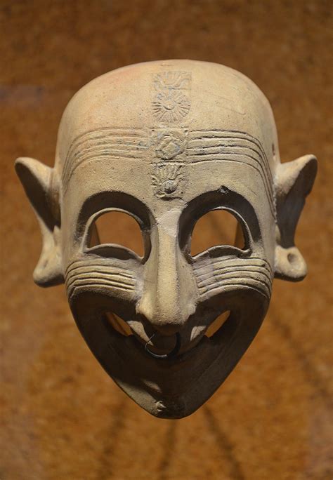 Phoenician-Punic Grinning Mask (Illustration) - World History Encyclopedia