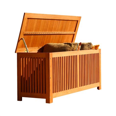 Bay Isle Home Ellsberg Teak Storage Benches & Reviews | Wayfair