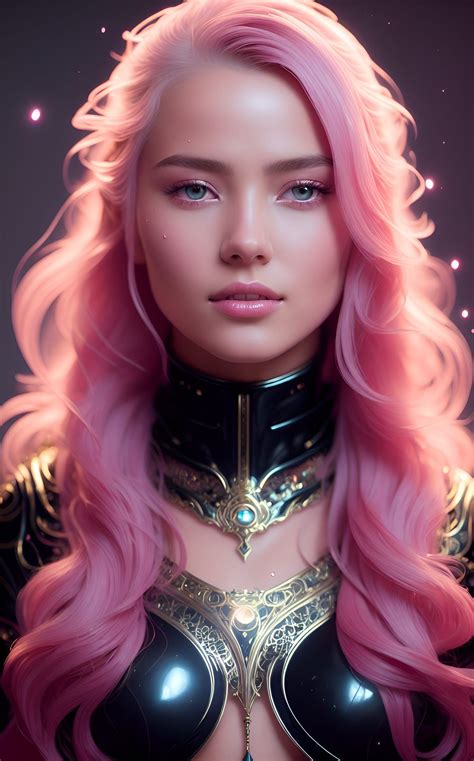 Cyberpunk Girl, Boys Long Hairstyles, Fantasy Aesthetic, Human Art, Fantasy Art Women, Digital ...