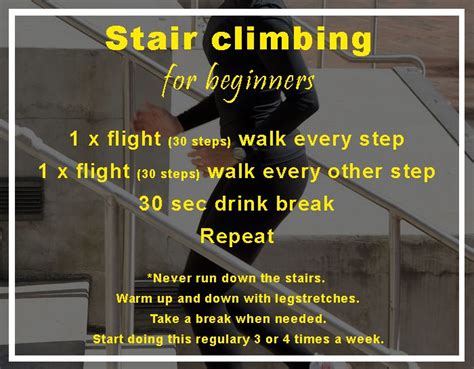 Stair Climbing ...one of the best exercises | Calorie workout, Fast ...