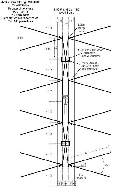 Building these antennas this weekend | Diy tv antenna, Tv antenna, Ham ...