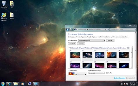 Microsoft Windows 7 Wallpaper Themes