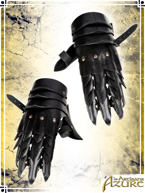 Clawed Gauntlets Leather Armor for LARP and Cosplay | Etsy