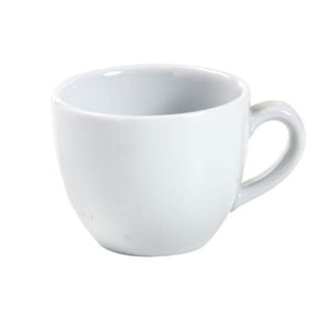 Porcelite Espresso Cup (Pure White) 3oz - Tudor Tea & Coffee