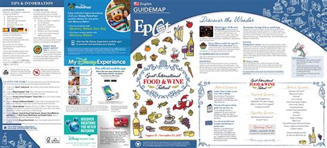 2017 Epcot Food and Wine Festival Guidemap - Blog Mickey