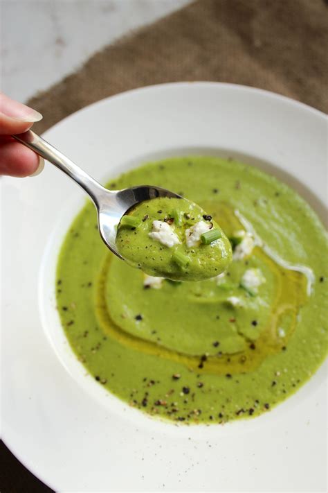 30-Minute Healthy Green Pea Soup - The Fitchen