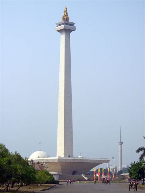 Monumen Nasional (Monas), consider as the landmark of Jakarta ...