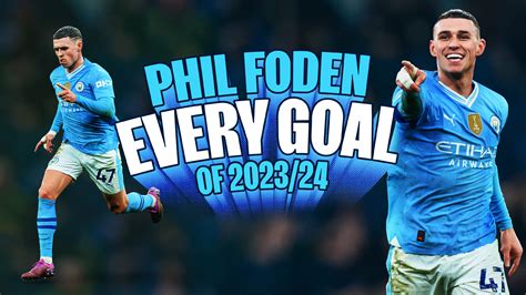 WATCH: Every Phil Foden goal of 2023/24