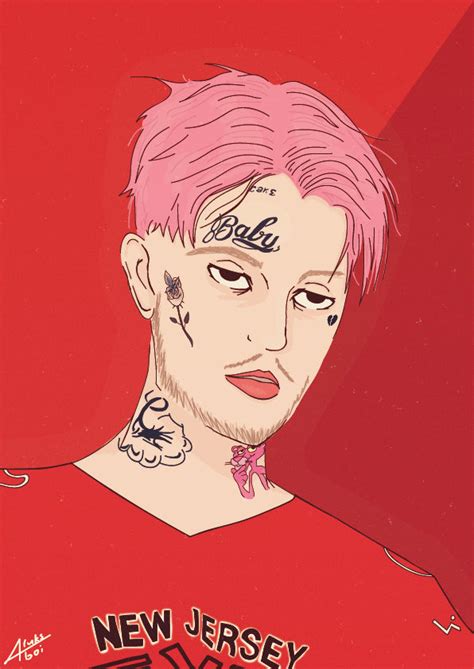 Lil Peep Fan Art by aluksboi on DeviantArt