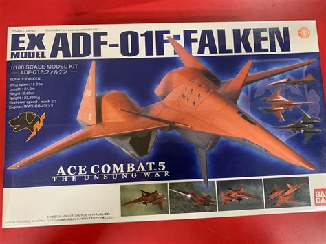 1/100 ADF-01F: FALKEN (FROM ACE COMBAT), Hobbies & Toys, Toys & Games ...