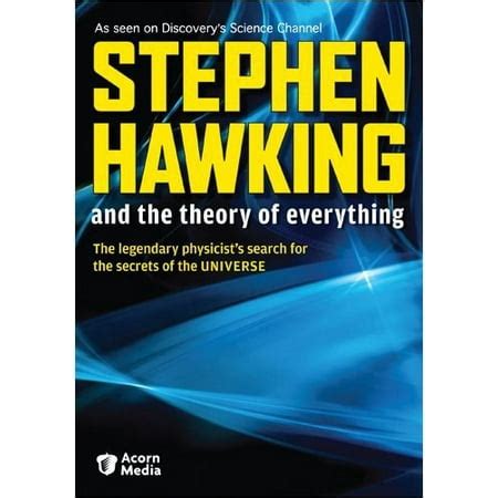 Stephen Hawking and the Theory of Everything - Walmart.com