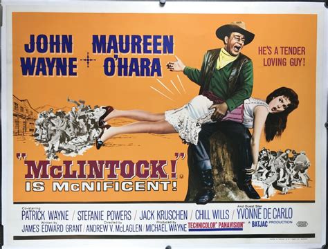 McLINTOCK!, Original John Wayne Maureen O'Hara Film poster - Original Vintage Movie Posters