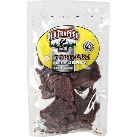 Old Trapper Teriyaki Beef Jerky 10 oz Bagged - Walmart.com