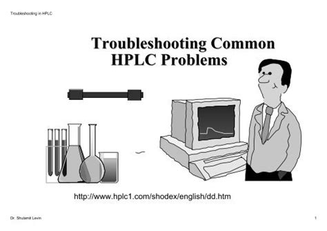 Troubleshooting in HPLC