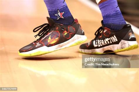 Jaylen Brown Shoes Photos and Premium High Res Pictures - Getty Images