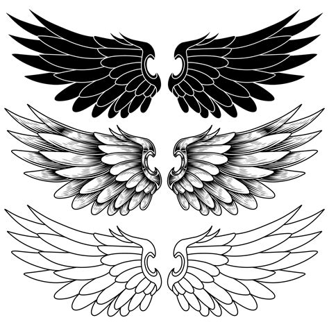Tattoo Drawings Of Angel Wings