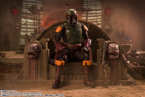 The Book of Boba Fett - S.H. Figuarts Boba Fett and Throne - The Toyark - News