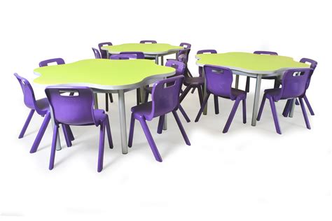 Shaped Tables & Desks - Just for Schools