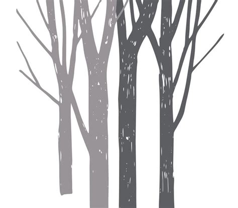 Birch Tree Silhouette Vector at GetDrawings | Free download