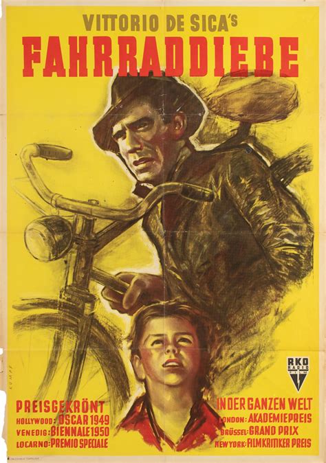 Bicycle Thieves Original 1950 German A1 Movie Poster - Posteritati ...