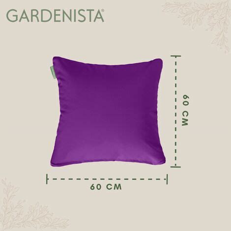 Gardenista Outdoor Scatter Cushions for Garden Decorations Square Pillows for Rattan Chair ...