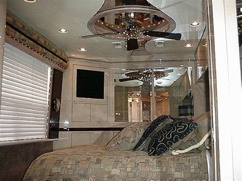 Prevost RV Bedroom Interior Remodels at Premier Motorcoach Innovations ...