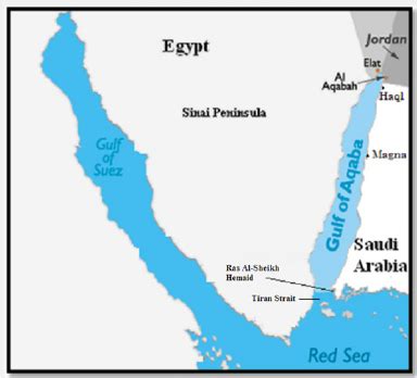 Map of the study area at the Gulf of Aqaba. | Download Scientific Diagram